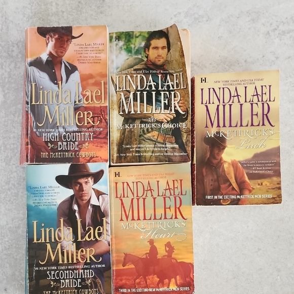 Linda Lael Miller Paperback Books Set of 5 - Picture 1 of 8